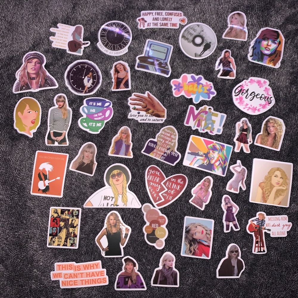 Taylor Swift sticker set (40 piece set)